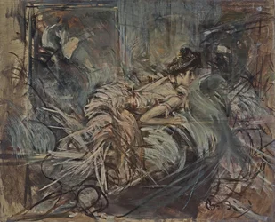 Boldini - Model artysty