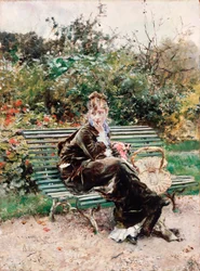 Hyde park (olej na płótnie)
