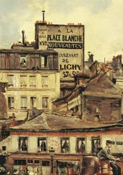Włochy, widok na Place Clichy w Paryżu