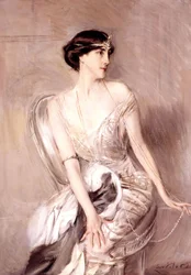 Portret Genevieve Lantelme, ok. 1907