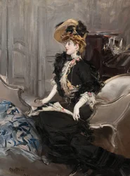 Portret pani R.L., 1901.