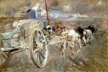 Tombereau w Porte d