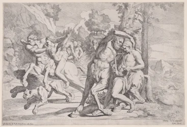 Edukacja Achillesa, 1650-55.