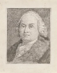 Portret Giambattisty Tiepolo, z Collezione di Teste (Kolekcja Głów)
