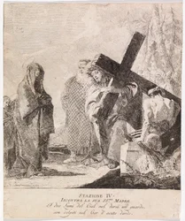 Via crucis - Stacja IV. Jezus spotyka swoją Matkę