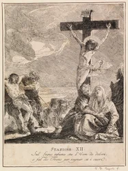Via crucis - Stacja XII. Jezus umiera na krzyżu