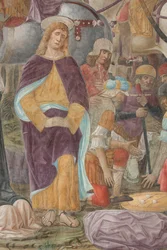 Mediolan, Refektarz Cenacolo Vinciano, Donato Montorfano, Ukrzyżowanie Chrystusa