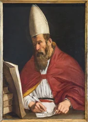 Biskup kanonizowany, prawdopodobnie św. Augustyn