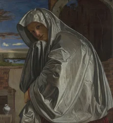Maria Magdalena w drodze do grobu Chrystusa. Około 1535-40