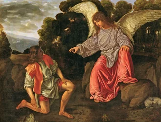 Tobiasz i Anioł, ok. 1530 (olej na płótnie)