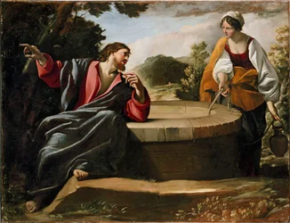 Chrystus i Niewiasta Samarii, koniec lat 20. XVII w