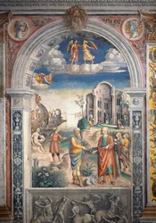 Fresk Giovanniego Marii Falconetto (1468-1535), Sala Zodiaku, Palazzo D