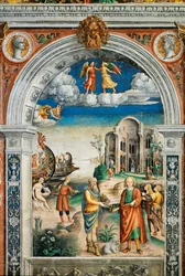 Malowidła ścienne w Sali Zodiaku, Palazzo d