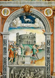 Malowidła ścienne w Sali Zodiaku, Palazzo d