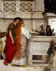 Propozycja małżeństwa, Giovanni Muzzioli (1854-1894), Detail