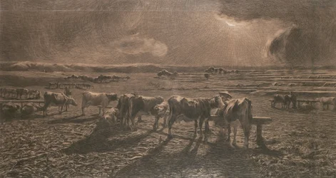 Wieczór (Wypas, Alla stanga)