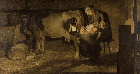 Le due madri Dwie matki, 1889.
