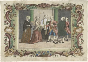 Sakrament małżeństwa VII. sacramentum matrimonium / VII. sacramento el matrimonio (tytuł na przedmiocie) Siedem sakramentów (tytuł serii)