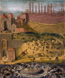 Zwycięstwo Porta Camollia pod Sieną z 1526 r. (tempera na desce)