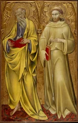 św. Mateusz i Franciszek, ca. 1435.