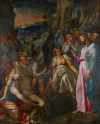 Wskrzeszenie Łazarza, 1592.