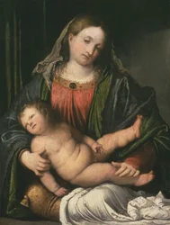 Madonna z Dzieciątkiem, ok. 1516-17 (olej na desce)