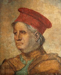 Portret Nicolò Orsiniego (1442-1510), włoskiego dowódcy, Włochy