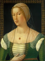 Portret młodej kobiety