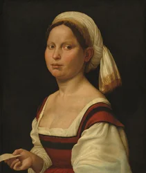 Portret młodej kobiety