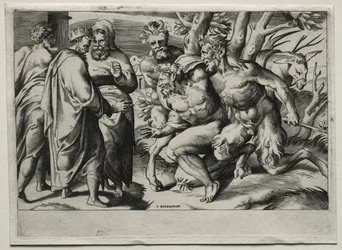 Silenus i król Midas