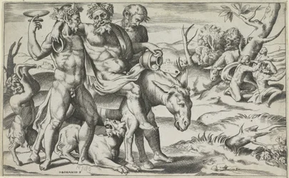 Silenus na osiołku