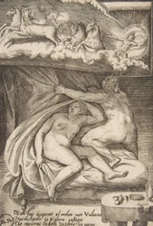 Wenus i Mars odkryte przez Apolla, z „Miłości bogów”, 1531-60.