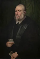 Portret starca, połowa XVI wieku.