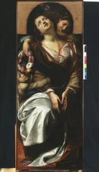 Św. Cecylia z dwoma aniołami