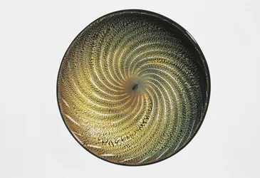 Zbliżenie na talerz, Murano, Wenecja, Veneto, Włochy