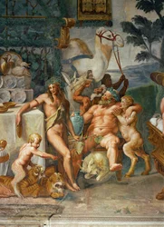 Bachanalia - uczta bogów (fresk)