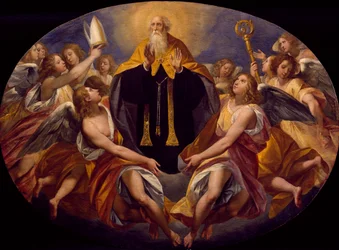 Św. Benedykt w chwale – Giuseppe Cesari (1568-1640)
