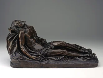 Chrystus zdetronizowany, c.1670-1680 (brąz)