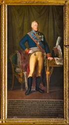 Portret Niccolo Filangeriego, generała porucznika Królestwa (olej na płótnie)