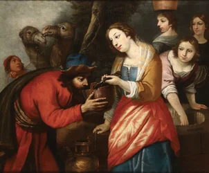 Giuseppe Badaracco, Rebeka przy studni