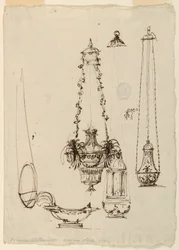 Lampy ołtarzowe, kadzielnice, kadzidełka