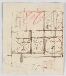 Plan szpitala St. Trinità dei Pellegrini w Rzymie, Włochy