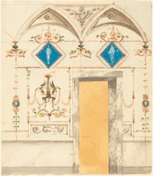 Pompejańska dekoracja ścienna