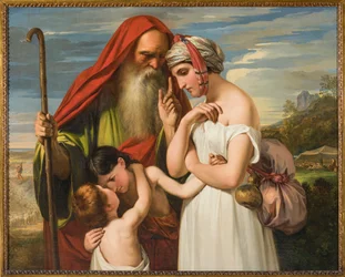 Wypędzenie Hagar, 1844.