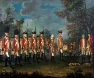 Lord George Lennox, pułkownik 25 Pułku Piechoty, ok. 1771 (olej na płótnie)
