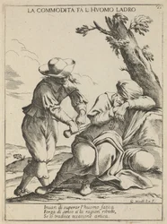 Okazja czyni złodzieja. Komfort czyni złodzieja, 1678