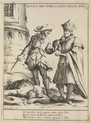 Tam, gdzie przemawia złoto, milczy każdy język. Tam, gdzie mówią, każdy język milczy, 1678