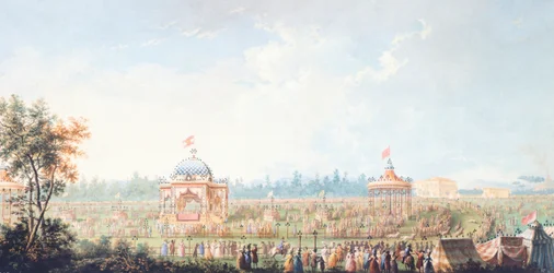 Wyścig w Cascine, Giuseppe Maria Terreni (1739-1811), Włochy