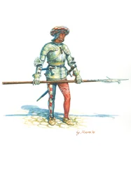 Hallebardier z Toskanii