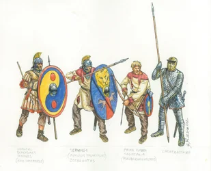 Armia rzymska: legionowy łucznik pomocniczy i katafrakt